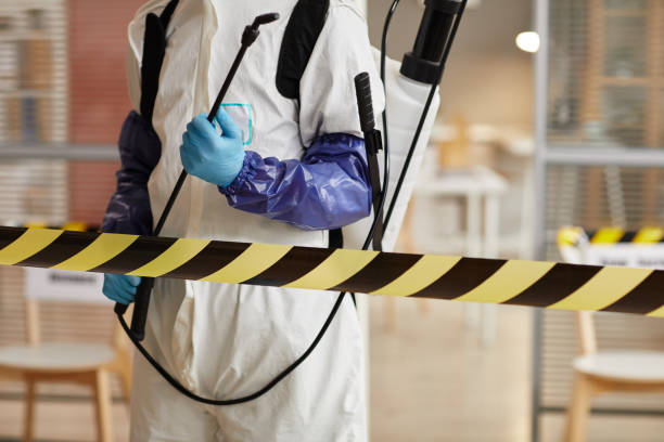 Professional Infectious Disease Decontamination technician working in Charlottesville, IN